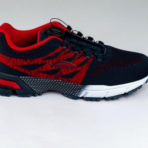 Navy blue and red Valner Sneakers