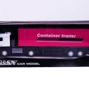 ALLOY car model Container trailer