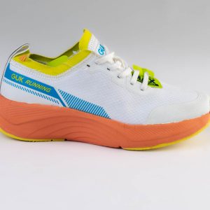 White and Orange GUK Sneaker