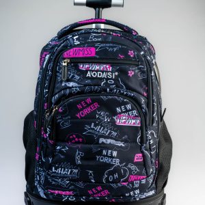 Black and Pink New Yorker aodasi Trolley