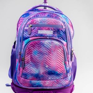 Purple and Pink and Blue aodasi Trolley