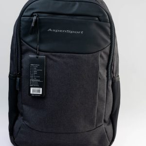 Black Aspen sports laptop bag