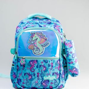 Blue sea horse Smiggle
