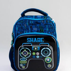 Blue share lunchbag