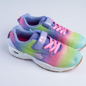 Lime purple and pink bling sneakers (Sizes 24 to 40 )