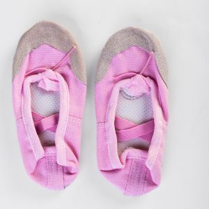 Light Pink satin ballet shoes sizes 23-36
