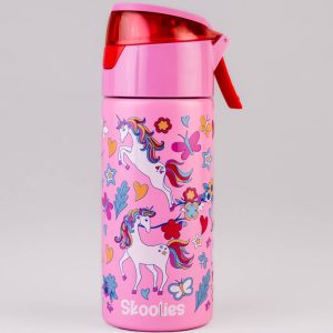 Pink Unicorn 450ml Stainless steel Water Bottle
