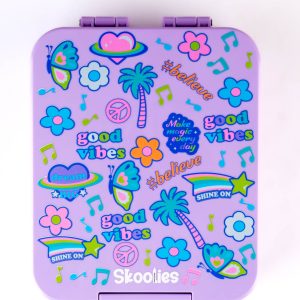 Purple Flowers  Small Bentobox