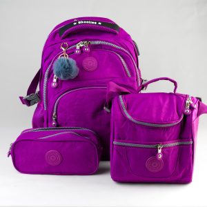 Purple Skoolies Backpack