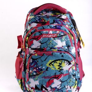 Turquoise N Pink Aodasi Back Pack