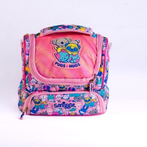 Pink Pugs n Hugs Smiggle Lunch bag