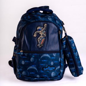 Blue N Gray Space Smiggle Small Bag