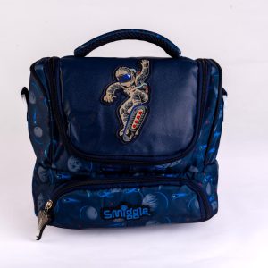 Blue n Grey Space Smiggle Lunch Bag
