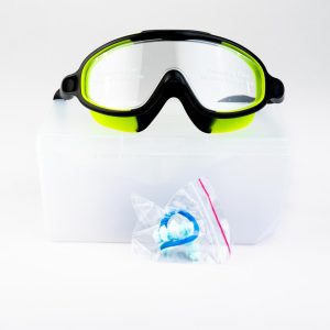 Black n green goggles