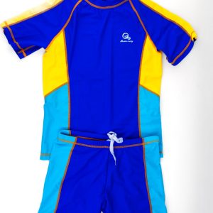 Blue and yellow
