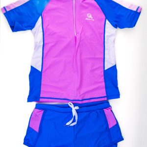 Purple blue and white 2PC