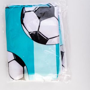Green n blue ball towel