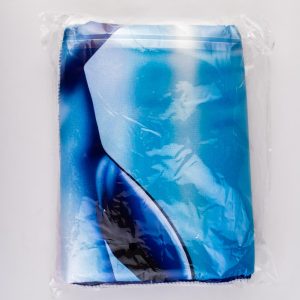 Blue dolphin towel