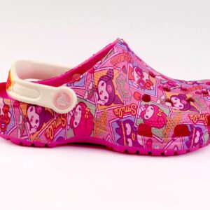 Pink hello kitty & friends Crocks