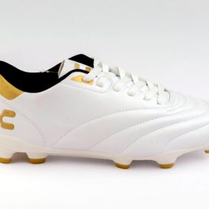 White gold silver Charly soccer boots