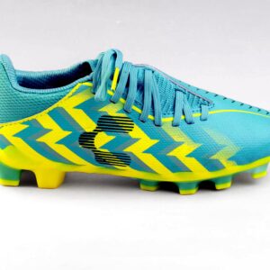 Turquoise neon Charly soccer boots