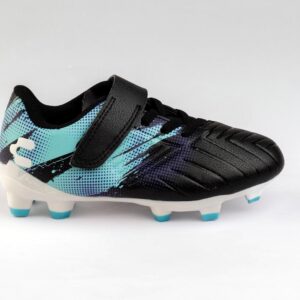Black purple blue Charly soccer boots