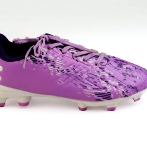 Purple white Charly soccer boots